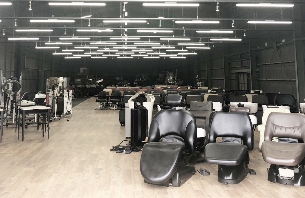 シャンプー椅子中古